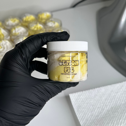 Lemon Pie Whipped Soap